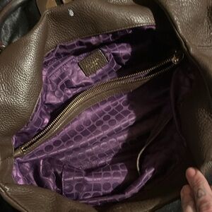 Brown leather Kate spade shoulder bad